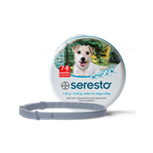 קולר סרסטו Seresto - לכלב קטן עד 8 ק"ג