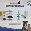 מזרקת מים פטסלנד 2 ליטר - Pets Projects - Image 4