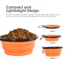 סט בטיחות לרכב 2 רצועות בטיחות + קערה מתקפלת EARTHY PAWZ - Image 2